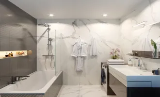 Moderne Wohnung in Wien, Erstbezug, Balkon