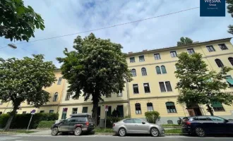 Jakominigürtel 3/6 - Altbauwohnung - 2 Zimmer mit Balkon mit Blick in den Innenhof