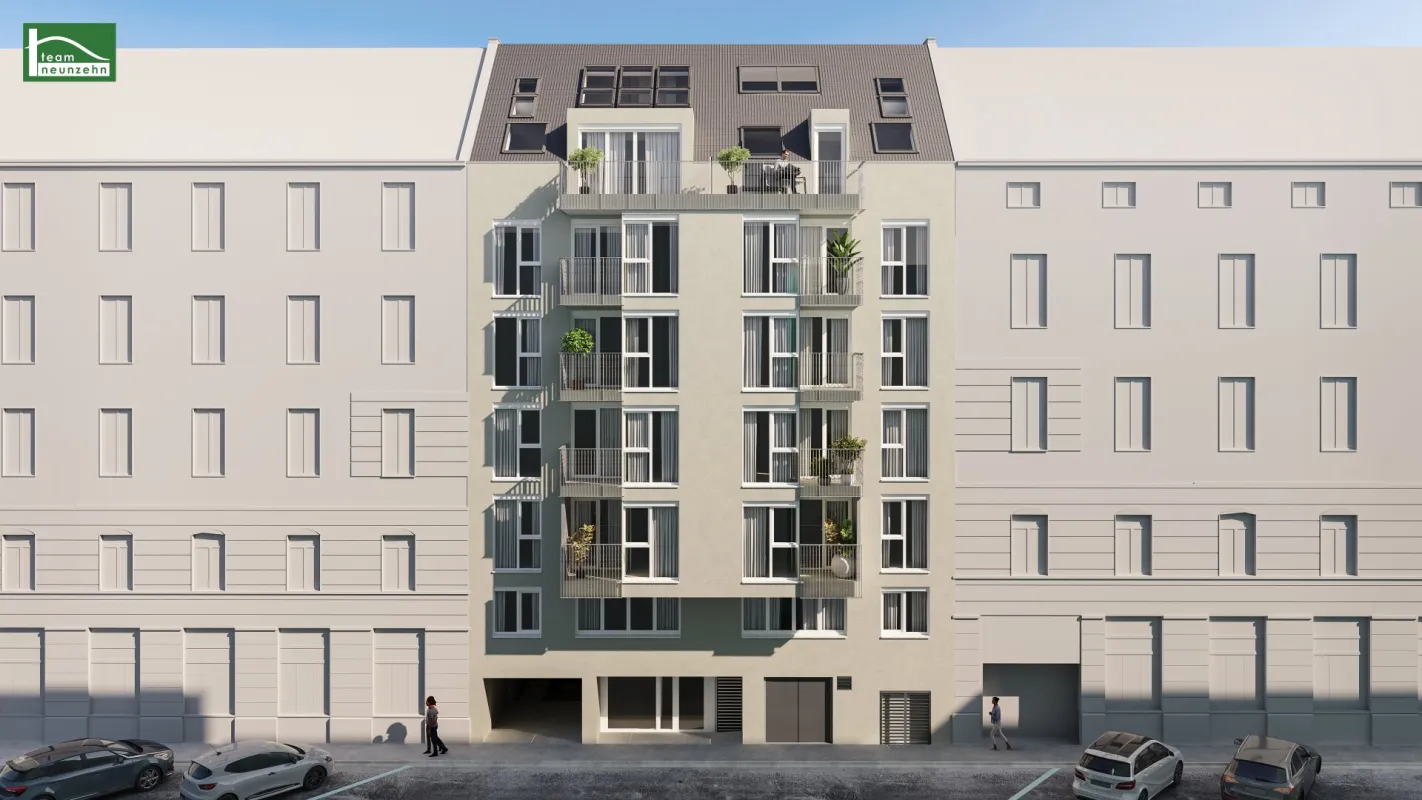Für glückliche Mieter – Anlegerwohnung (Nettopreis) im Neubau in aufstrebender Lage inkl. Küche und Tiefgarage - Bild 1