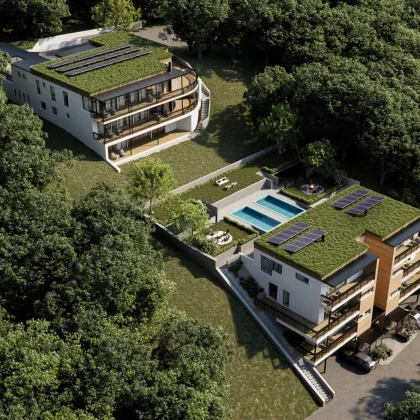 Exklusive Doppelhaushälfte | TOP 02 in Steinhaus bei Wels – modernes Wohnen mit Pool, Garten & Panoramablick - Bild 3