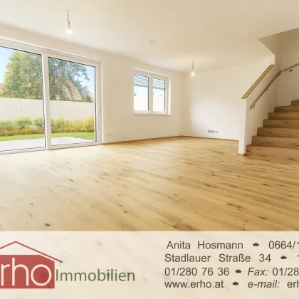 Traumhaftes Reihenhaus mit Garten und Carport in Spillern - Blick zur Burg Kreuzenstein - Bild 3