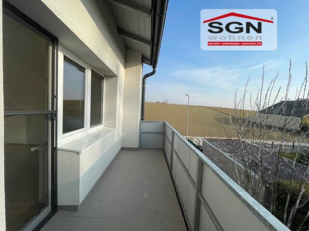 Gemütliche 2-Zimmer Gemeindewohnung mit Loggia in ruhiger Lage in Dürnkrut - Bild 1