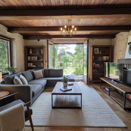 Sommerhäuschen/renovierungsbedürftiges Einfamilienhaus mit liebenswertem Garten, Garage, teilunterkellert - Bild 3