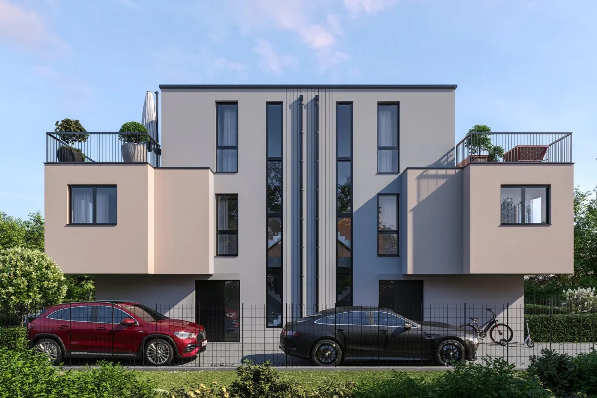 LUXURY VILLA 21 - WÄRMEPUMPE - DECKENKÜHLUNG - ELEKTRISCHE AUßENBESCHATTUNG - PARKPLATZ! - Bild 1