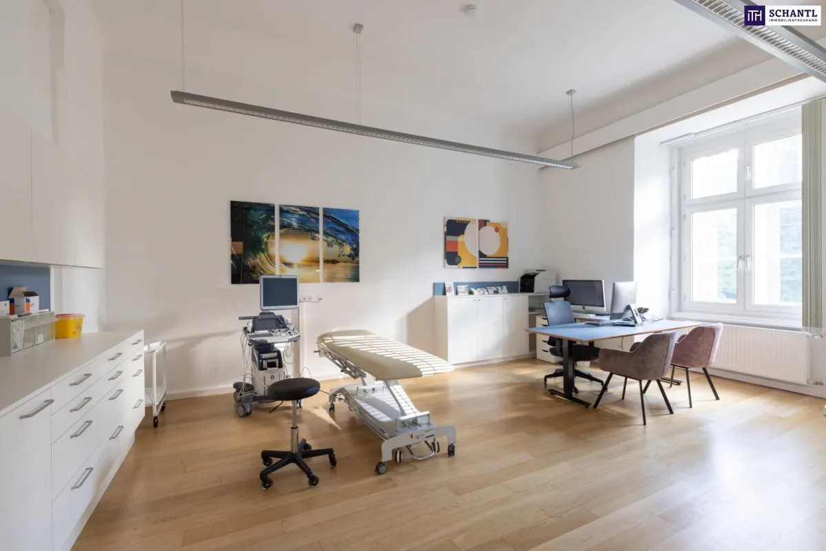 PRAXISRAUM MIETEN I DIVERSE MIETOPTIONEN I VOLLER SERVICE! Von Ärzten geführte Gemeinschaftspraxis im Herzen von Graz! - Bild 1