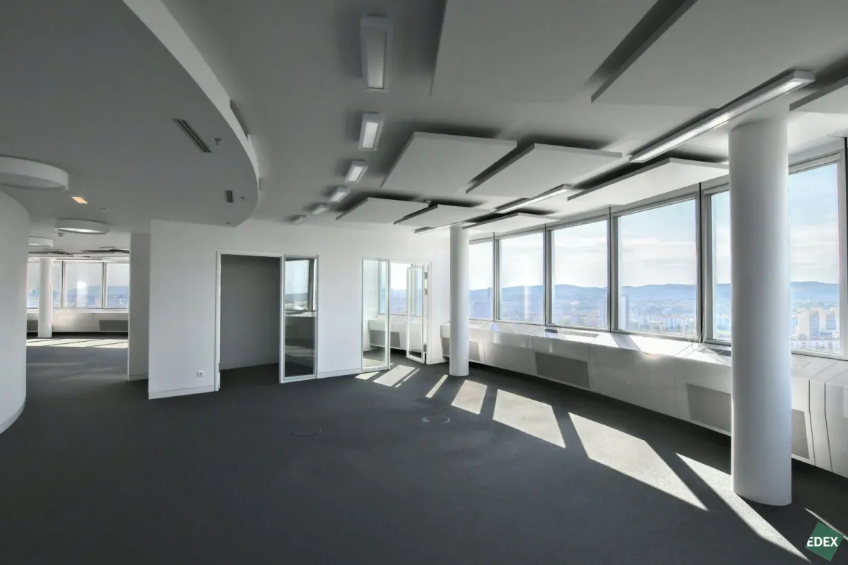 Modernes Büro mit Aussicht im Milleniumtower - Bild 1