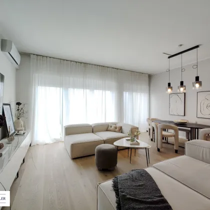 Geräumige Familienwohnung mit Sonnenterrasse und Weitblick im Citygate! - Bild 2