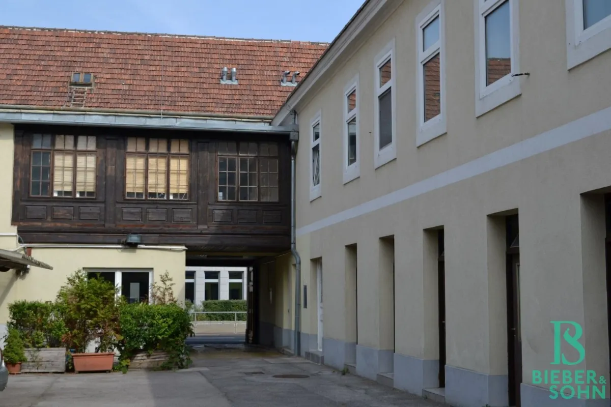 GEWERBE & WOHNEN - Großes Ausbau-/ Neubaupotential - Weitläufige Grünfläche - Parkplätze! - Bild 1