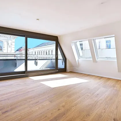 FAST 4. BEZ. -  GENIALER DACHERSTBEZUG - LOGGIA - 2 ZIMMER - SONNIGER CITYBLICK - PERFEKTER GRUNDRISS - EIN HIGH END PROJEKT - Bild 2