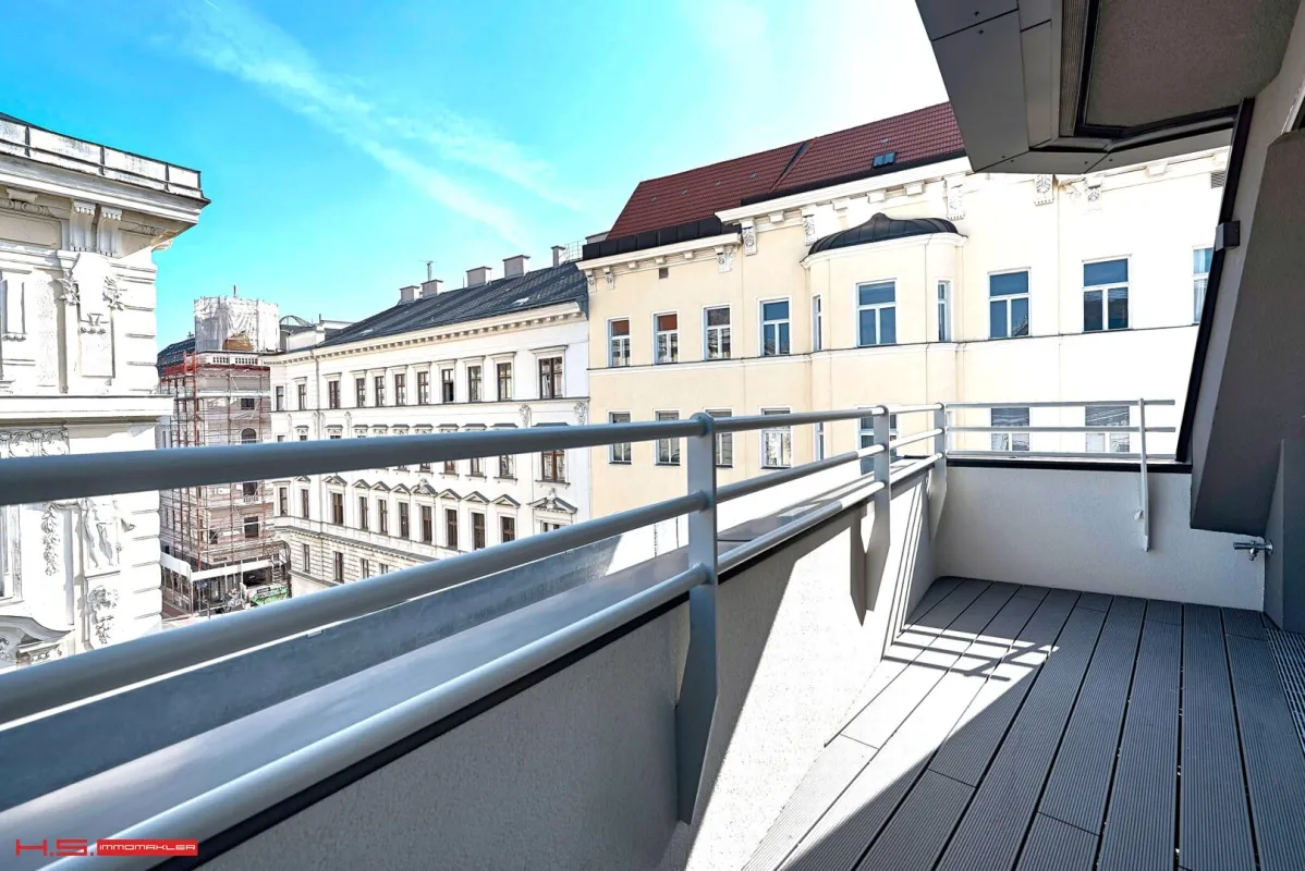 FAST 4. BEZ. -  GENIALER DACHERSTBEZUG - LOGGIA - 2 ZIMMER - SONNIGER CITYBLICK - PERFEKTER GRUNDRISS - EIN HIGH END PROJEKT - Bild 1