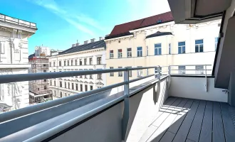 FAST 4. BEZ. -  GENIALER DACHERSTBEZUG - LOGGIA - 2 ZIMMER - SONNIGER CITYBLICK - PERFEKTER GRUNDRISS - EIN HIGH END PROJEKT