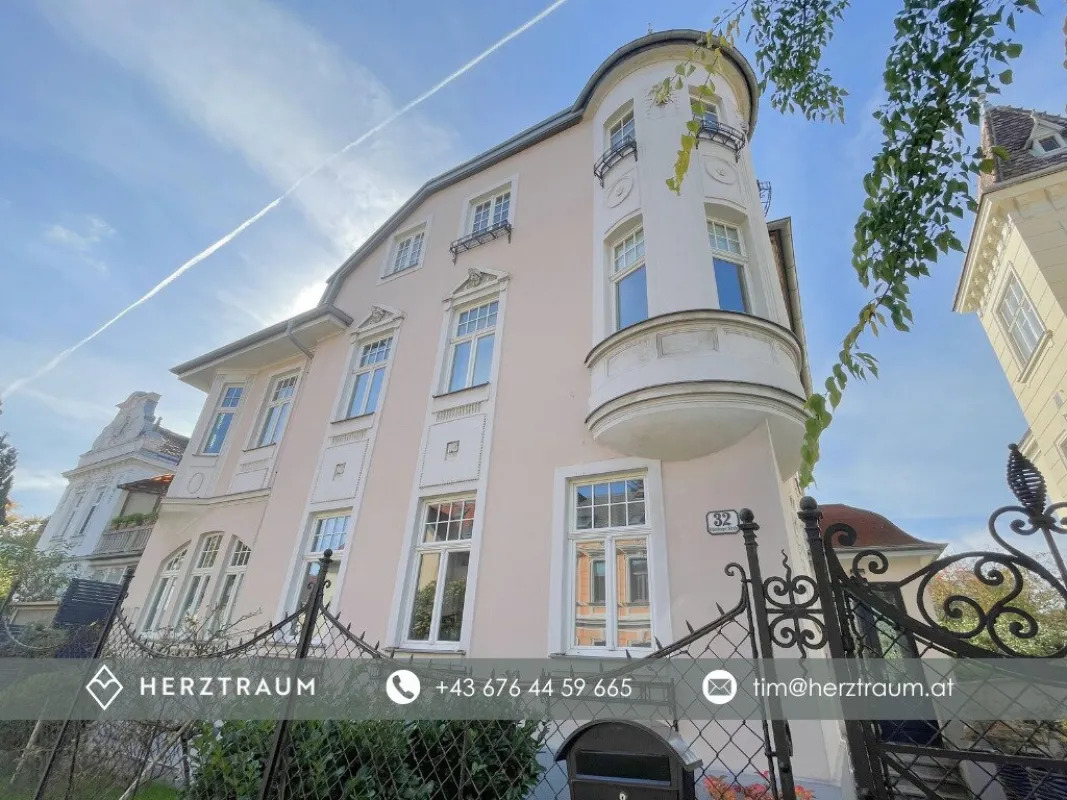 Exklusives Haushälfte in Jahrhundertwende-Villa – 223 m² Wohnfläche mit Garten & Terrasse - Bild 1