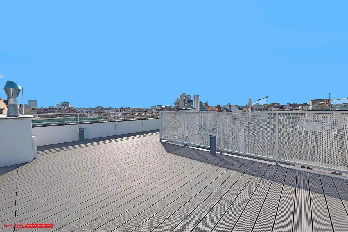 THE NEW DIMENSION NO. 1 -  DACHERSTBEZUG - BJ 2025 - 2 TERRASSEN - 3 ZIMMER - CITYBLICK - EIN HIGH END PROJEKT - Bild 1