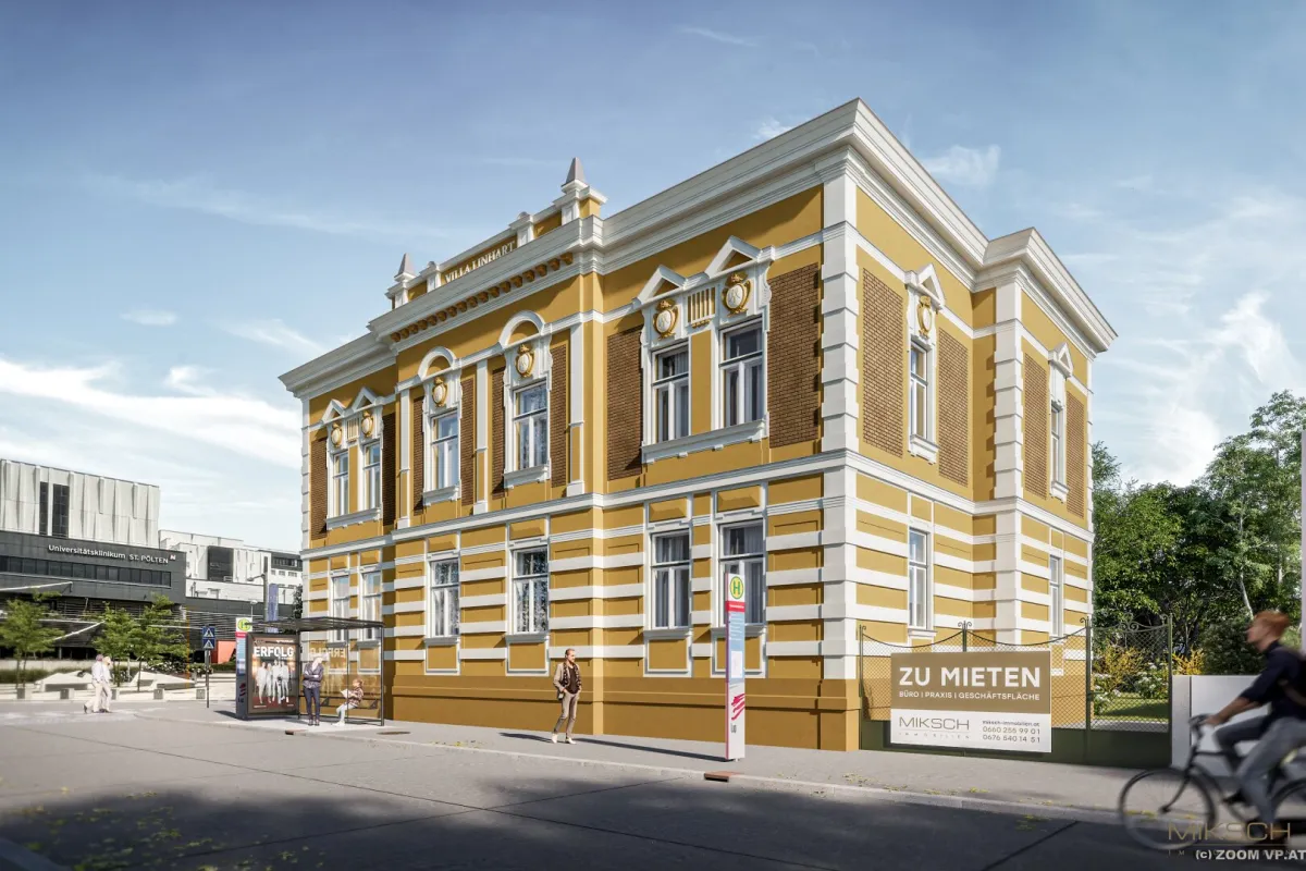 NEU | Historische Villa mit Zukunftspotential und Zubau-Möglichkeit – Top-Lage in St. Pölten! - Bild 1