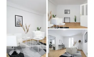 Freier MZ: Befristet vermietet: Ruhige 2-Zimmer-Wohnung mit Loggia nahe Mariahilfer Straße