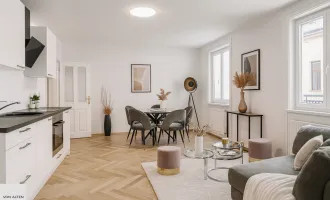 Freier MZ: Ruhige 3-Zimmer-Wohnung mit Loggia nahe Mariahilfer Straße ***befristet vermietet***