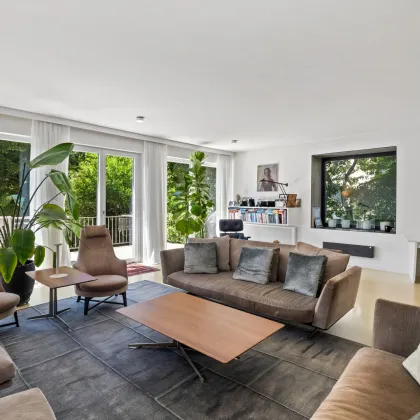 Refugium in Döbling! Großzügiges Haus im Haus mit Garten, Terrassen und Garage - Bild 2