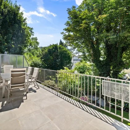 Refugium in Döbling! Großzügiges Haus im Haus mit Garten, Terrassen und Garage - Bild 3