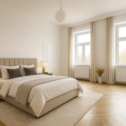 Befristet vermietet: Sanierte 3-Zimmer-Wohnung in ruhiger Lage - Bild 2