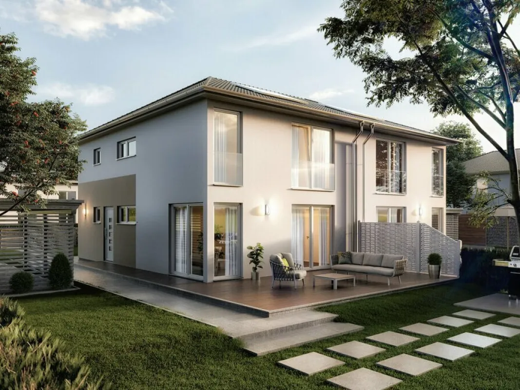 Neubau Doppelhaushälfte in massiver Bauweise in Tulfes - Bild 1