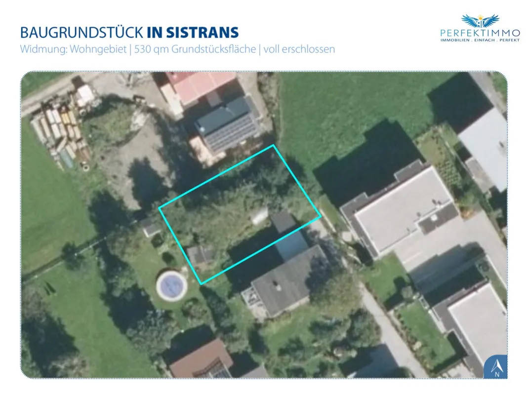 Baugrund für Einfamilien- oder Doppelhaus in schöner, gehobener Lage von Sistrans - Bild 1