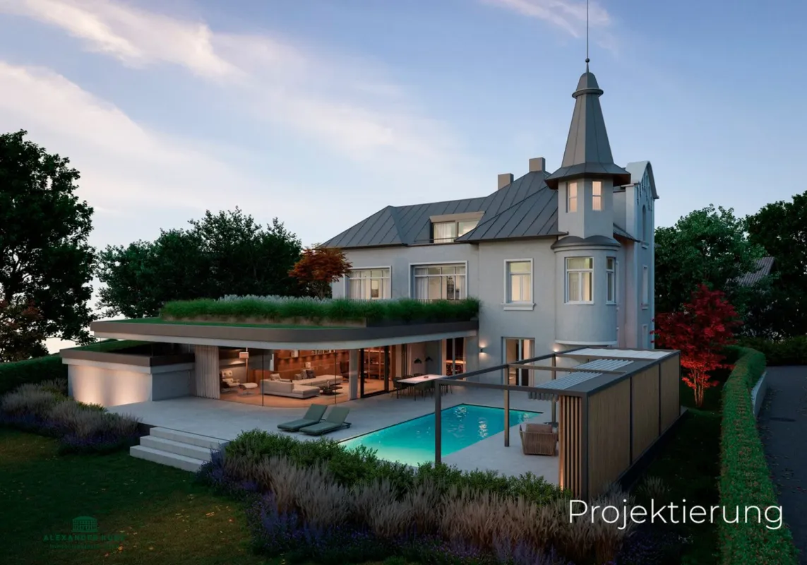 Alt trifft auf Modern - revitalisierte Jahrhundertwende-Villa - Bild 1