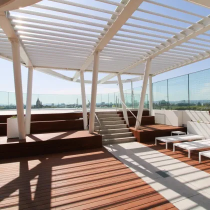 **DANUBEFLATS mit XXL Freifläche Richtung Innenstadt** 2 oder 3 Zimmer möglich - Bild 3