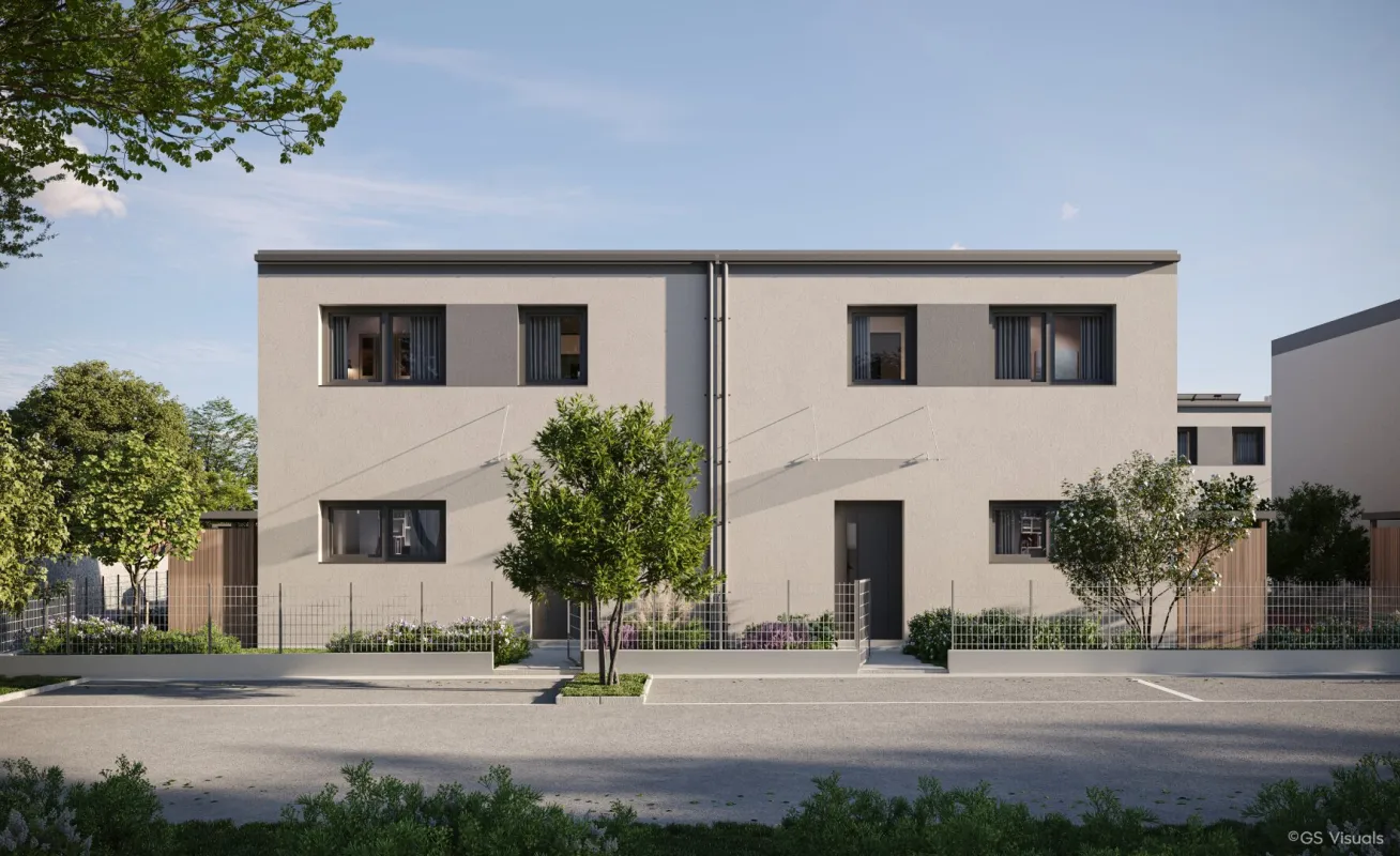 Sommer in Stoob - 16 Doppelhaushälften im mittleren Burgenland - Bild 1