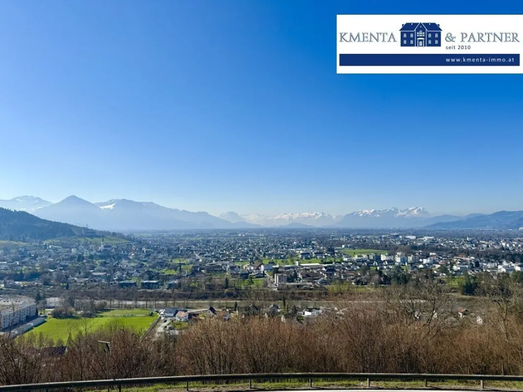 Reihenhaus mit Rheintalblick - Bild 1