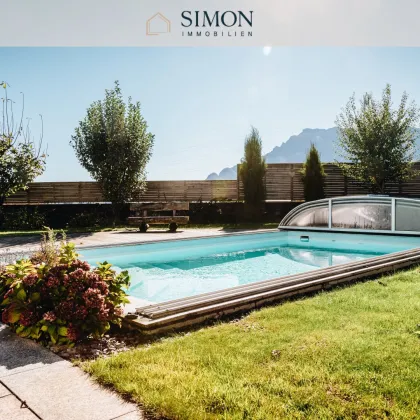 Exklusive Villa mit Pool und Traumgarten – Wohnen mit Blick auf den Untersberg - Bild 3