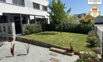 MODERNES PASSIV-DOPPELHAUS MIT SCHÖNEM GARTEN