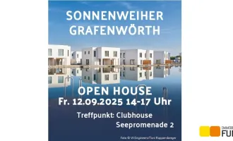 Mein Haus am See. Sonnenweiher Grafenwörth. Open House am Fr.,12.9., 14 bis 17 Uhr.