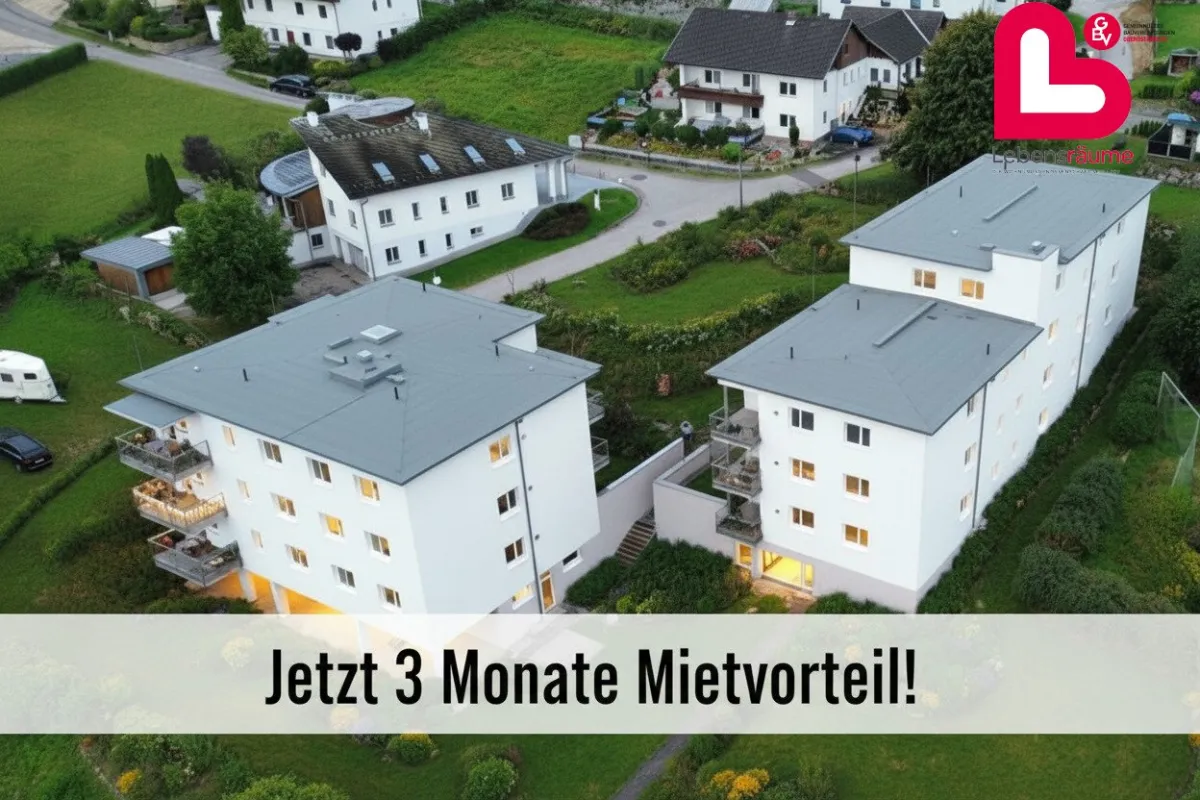 WALDBURG  jetzt 3 Monate mietreduziert Wohnen! Neubauprojekt bei Freistadt "PANORAMA 21" geförderte Mietwohnungen - Bild 1