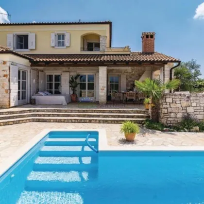 Wunderschöne mediterrane Villa mit Blick auf die Natur, 10km von Poreč - Bild 3