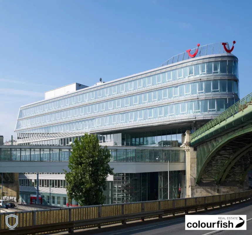 Skyline - Büro mit Weitblick bei Spittelau - Bild 1