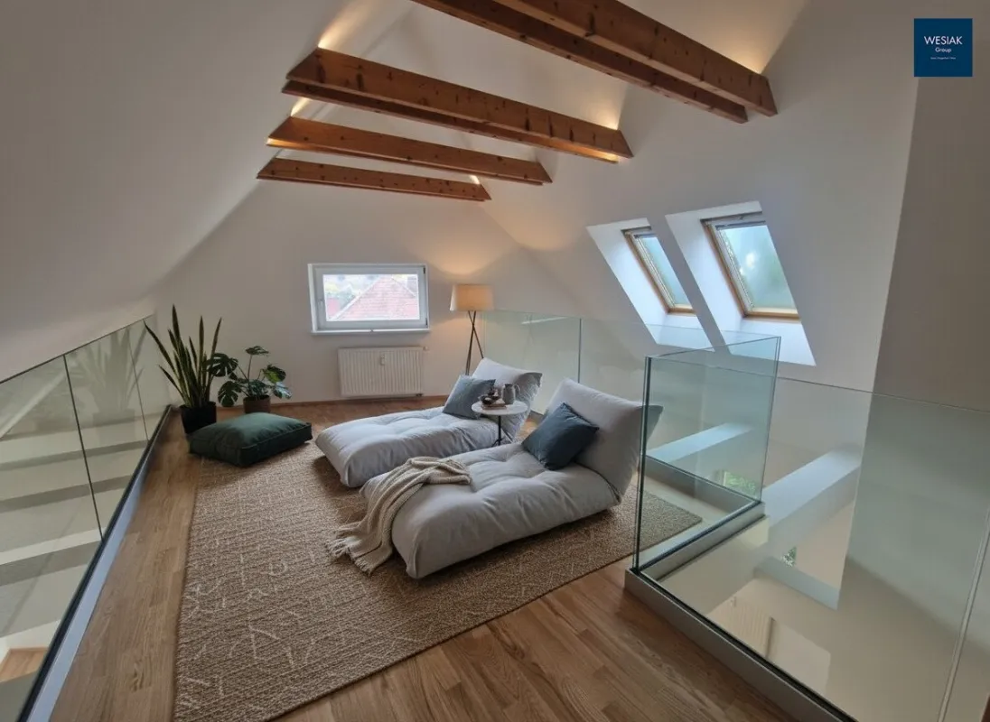 Licht, Raum und Komfort – moderne Maisonette mit Balkon in Mariatrost - Bild 1
