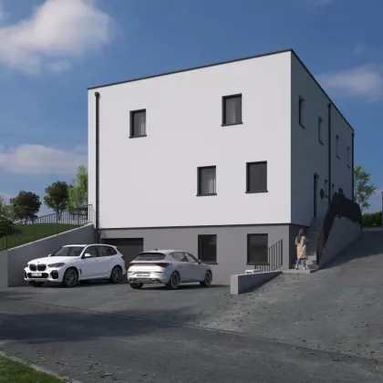 Günstiges Grundstück mit genehmigter Doppelhaushälfte in Buchkirchen! - Bild 2