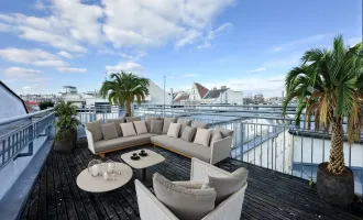 Exklusive Dachgeschoßmaisonette mit Terrasse und traumhaftem Ausblick - in Top-Lage des 5. Bezirks