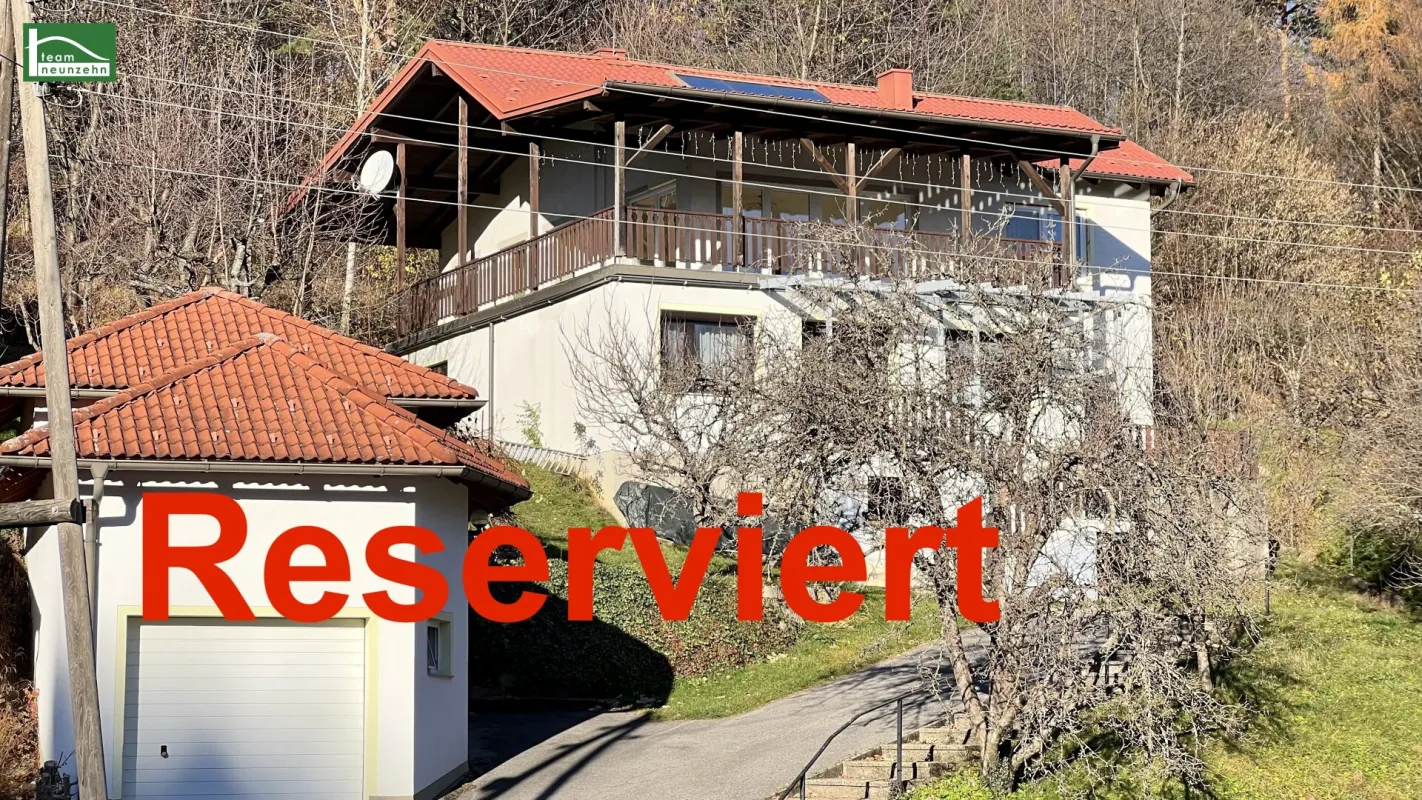 (RESERVIERT) Gutes Wohn- bzw. Ferienhaus zur Miete in wunderschöner Ruhelage mit 2 Wohneinheiten. - Bild 1
