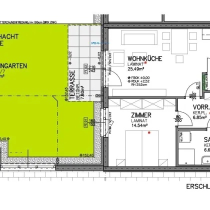 rd. 55m² Wohnfläche + 83m² Garten, Terrasse + 2 KFZ-Stellplätze ab März zu mieten (Kaufoption!) **VIDEOTOUR** - Bild 3