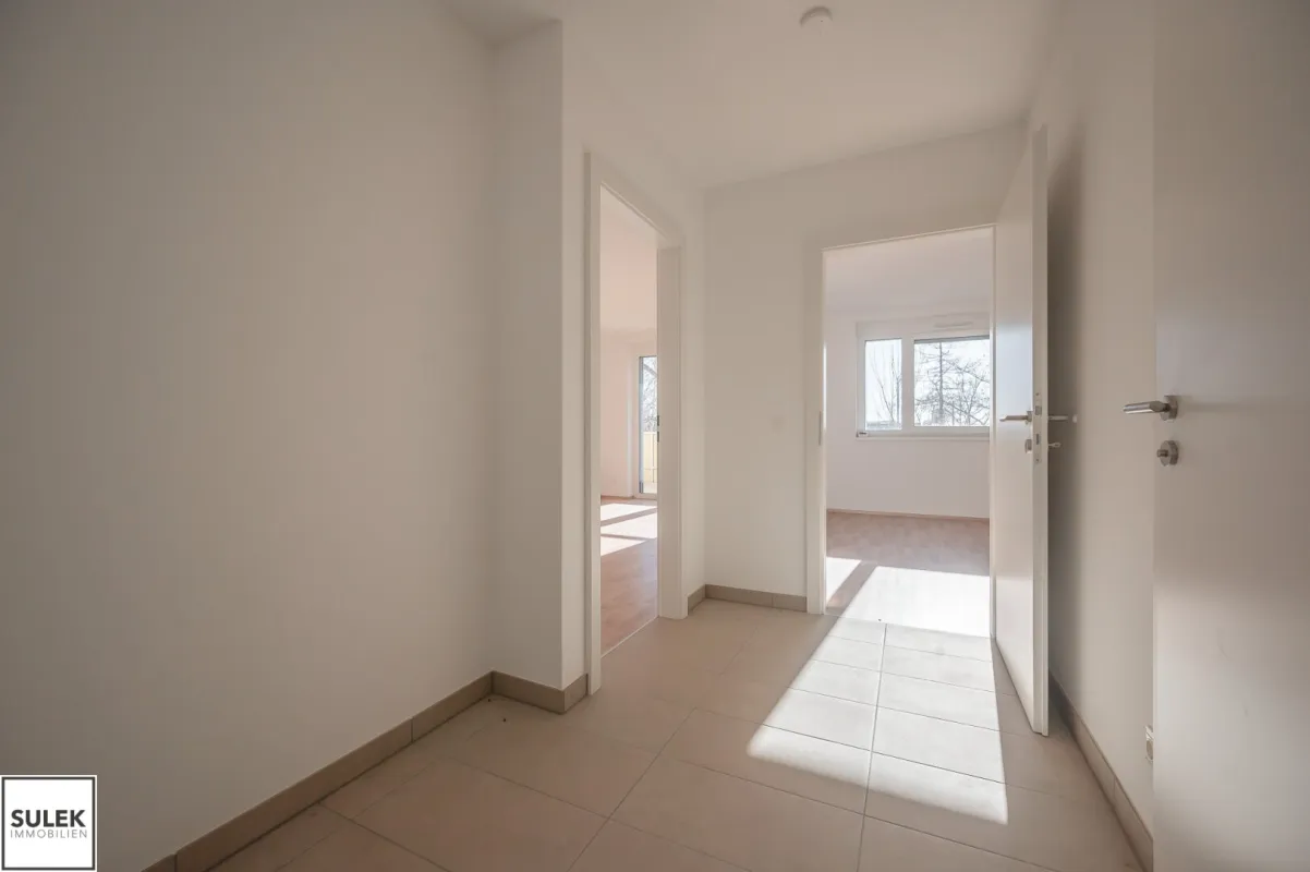 helle, ruhige 2 Zimmer Wohnung mit Balkon + KFZ-Stellplatz - ERSTBEZUG IN EISENSTADT! - Bild 1