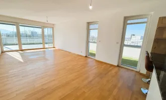 Große Außenterrasse – Wintergarten - Moderne Einbauküche mit vielen Extras - 4-Raum-Wohnung in Urfahr zu vermieten