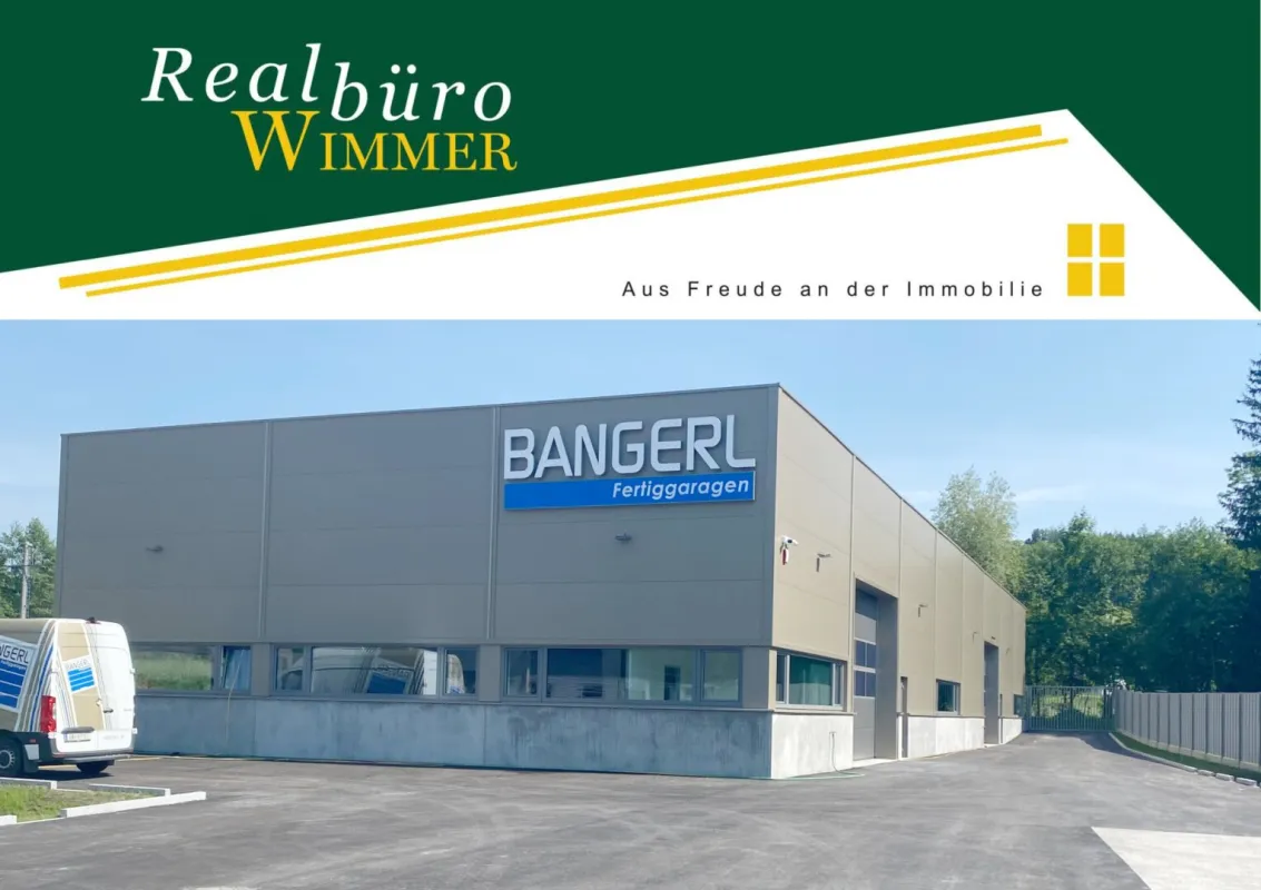 Neuwertige Halle - für Lager und/oder Produktion - beheizbar! - Bild 1