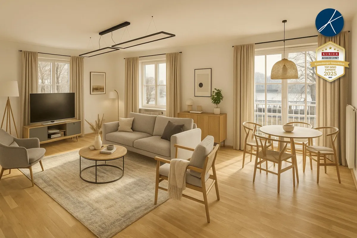 5-ZIMMER MIETWOHNUNG IN SCHÖNER LAGE VON KREMS-STEIN MIT BALKON UND DONAUBLICK - Bild 1