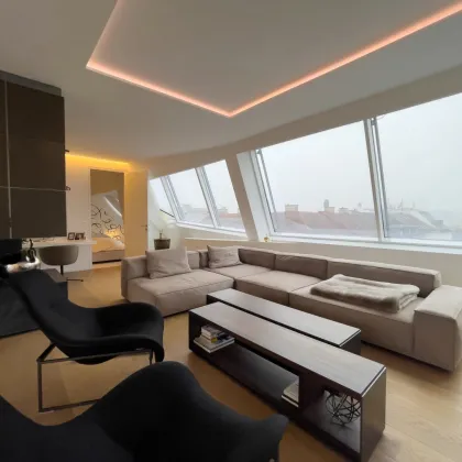 Designer Dachgeschoß-Wohnung mit großzügiger Terrasse auf einer Ebene - Bild 3