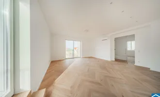 Exklusives Dachgeschossjuwel nahe Alois-Drasche-Park – Erstbezug mit großzügiger Terrasse!
