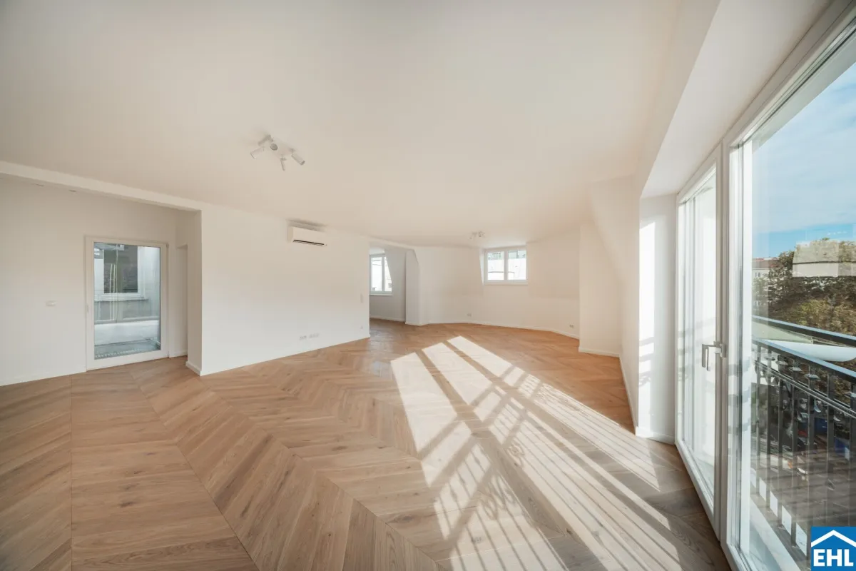 Wunderschöne 5-Zimmer-Dachgeschosswohnung – Erstbezug mit großer Dachterrasse! - Bild 1