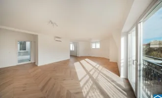 Wunderschöne 5-Zimmer-Dachgeschosswohnung – Erstbezug mit großer Dachterrasse!
