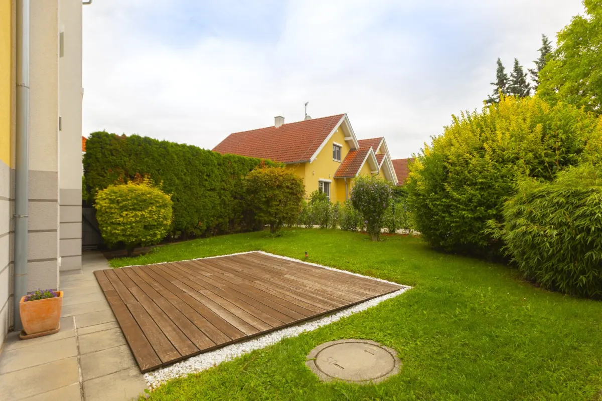 Grenzackergasse - gepflegte 3 Zimmer Gartenwohnung mit Terrasse und Carport - Bild 1