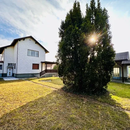 2 Parzellen, Einfamilienhaus, Garage mit Büro - vielfältige Liegenschaft in Perchtoldsdorf - Bild 2